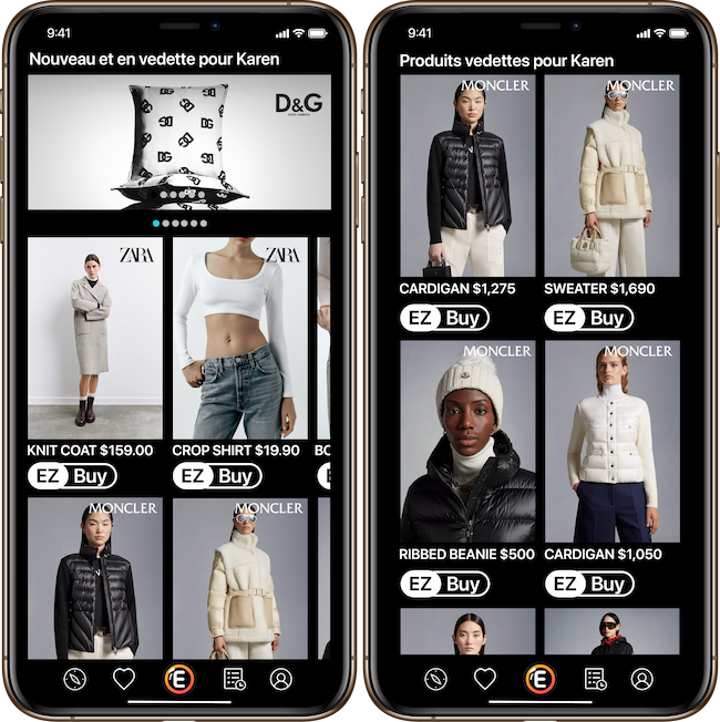 Une commodité alimentée par l'IA : L'application EZEEBUY adapte le shopping mobile à vos besoins
